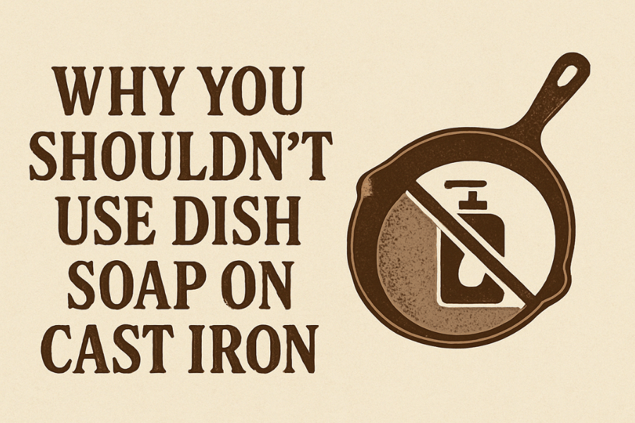 Why You Shouldn’t Use Dish Soap on Cast Iron
