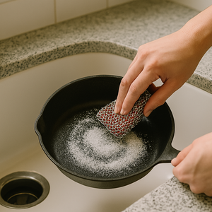 Salt and Soda Scrub - Cast Iron Cleaner - 2.5LB